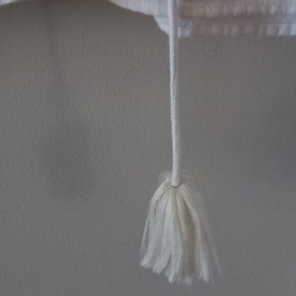 ZARA TRAFALUC cotton multi coloured embroidery puff sleeve blouse - Picture 6 of 11